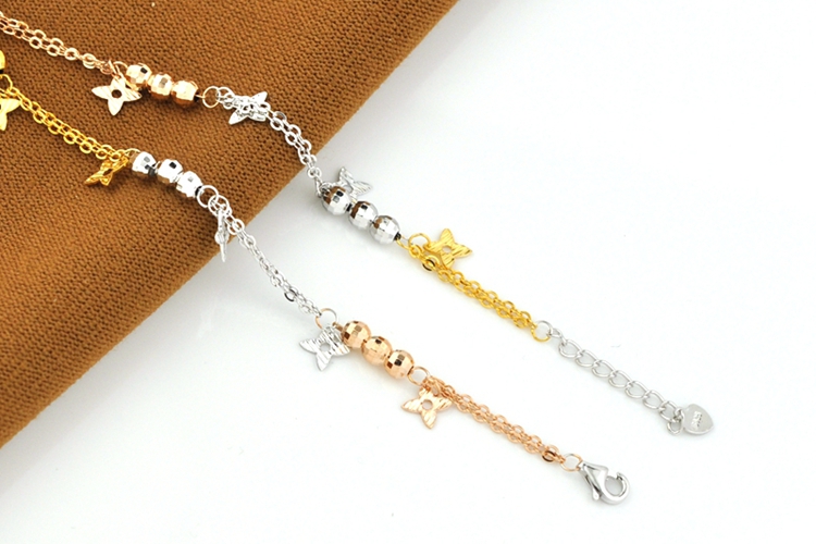 Bracelet de cheville Femme OTHER   en Argenterie - Ref 3102351 Image 12