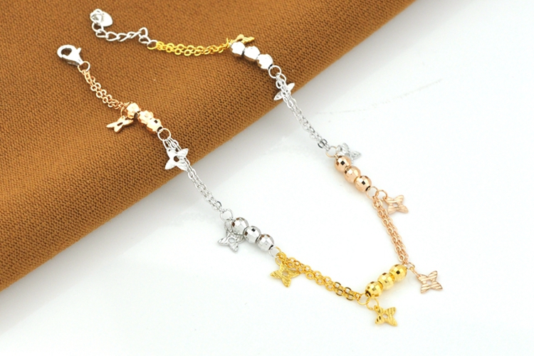 Bracelet de cheville Femme OTHER   en Argenterie - Ref 3102351 Image 10