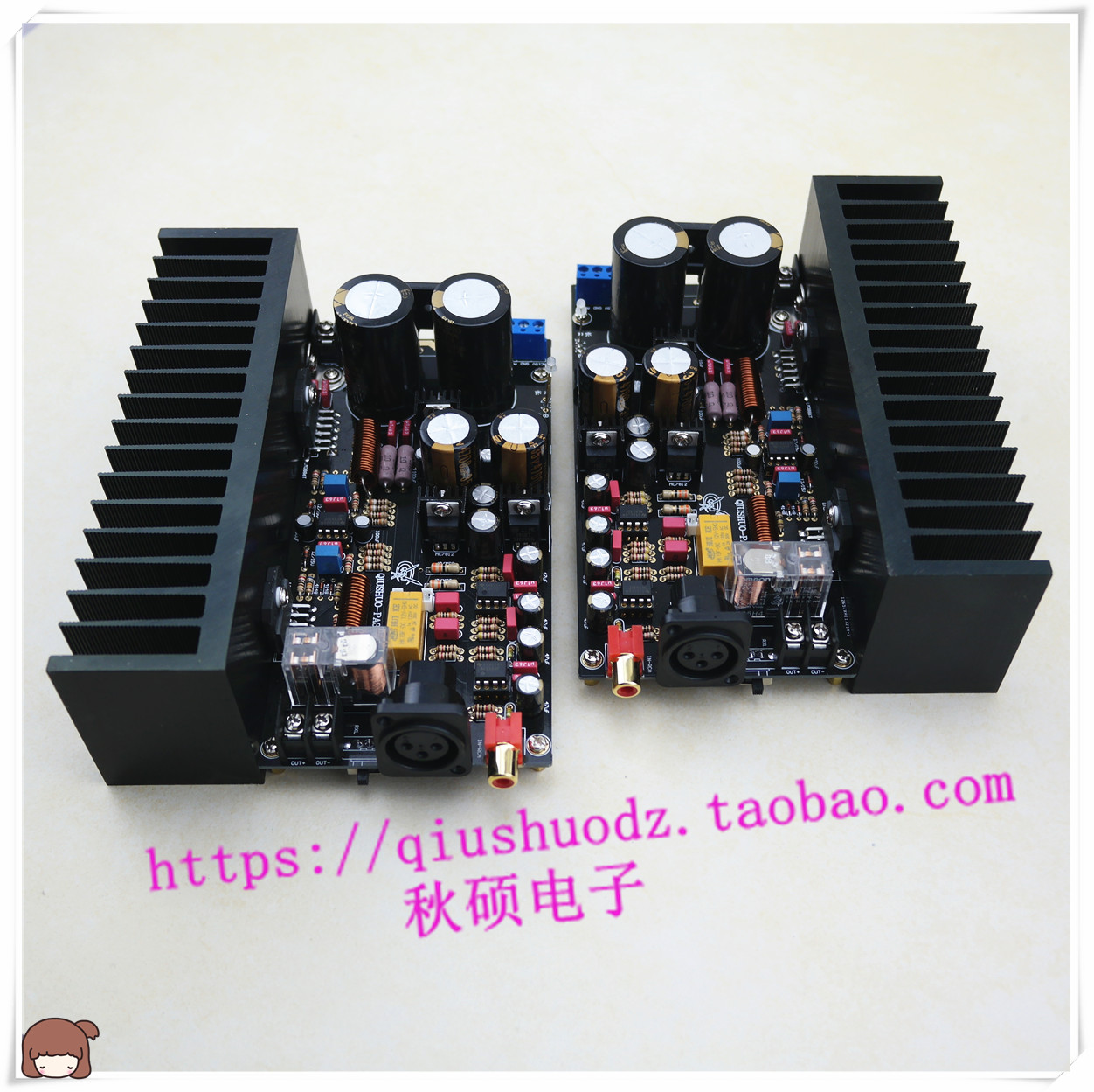 LM3886 amplifier board Fully balanced amplifier board 120W high power