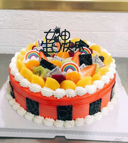 Birthday cake reservation in the same city free delivery Sanming Yongan Youxi Shaxian County will Le Taining Jianning Ning Hua Qingliu