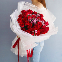 21 red rose Yongzhou flower shop Qiyang Dongan to send flowers Tongcheng Express to Jianghua cold water beach area in Tongcheng Express