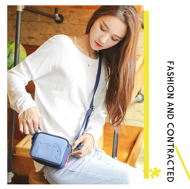 Feathermoon vi đơn túi máy ảnh Shoulder messenger túi thẻ Canon Fuji Sony A6000 nữ thương hiệu đáng yêu - Phụ kiện máy ảnh kỹ thuật số balo máy ảnh
