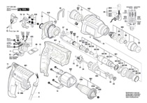 Bosch GBH2000RE electric hammer carbon brush rotary stator piston gearbox seal ring TBH original accessories