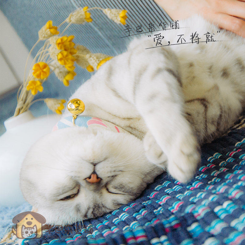 Multi-Comic Dress Kitty Dog Universal Hand Grinding Claw Ground Mat Cat Grip Plate Sofa Foot Mat Cotton Denim Fabric Durable