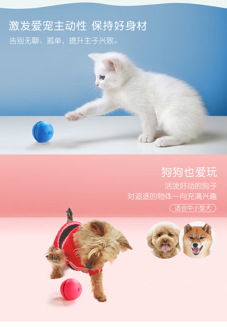 Thú cưng công nghệ đen rung động cùng mèo mèo cưng thông minh điện laser đồ chơi mèo vui bóng đồ chơi cho chó