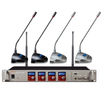 ARTTOO EW-MX440 EW-PRO44 wireless gooseneck microphone one drag four microphone