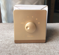Dual tuning switch background music intelligent controller fixed resistance volume regulator