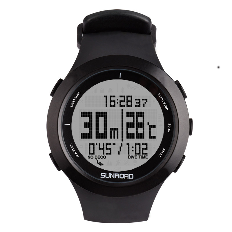 SUNROAD Pine Road Computer Table Diving Equipment Professional Water Lung Deep Diving Free Diving Lower Waterproof Sports Watches