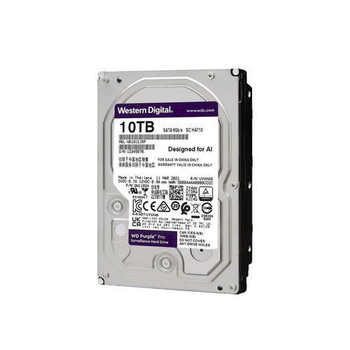 WD Western Data (Western Digital) Purple Disk Pro мониторинг жесткий диск 10TB (WD101EJRP)