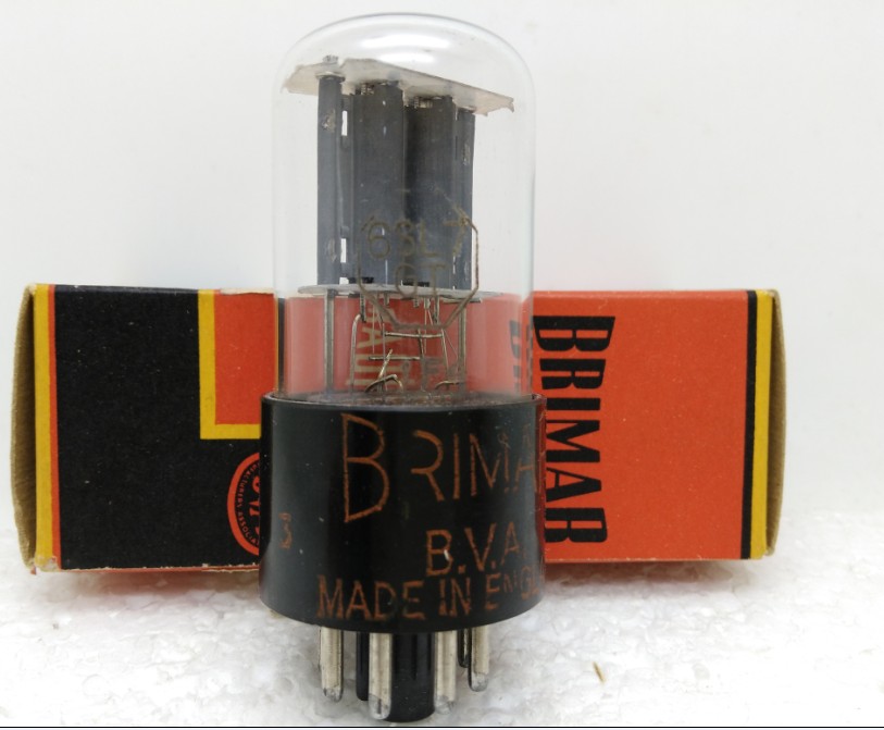 Brand new UK BMW BRIMAR 6SL7 6N9P 6N9P ECC35 5691 CV1985 Electronic Tube-Taobao