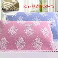 Double 11 khăn gối đặc biệt jacquard gối cotton gạc tăng cao đôi gối khăn chính hãng 1 đến 2 vỏ gối nằm