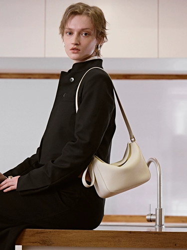 Мягкая маленькая небольшая сумка, кожаная сумка на одно плечо, сумка подмышку