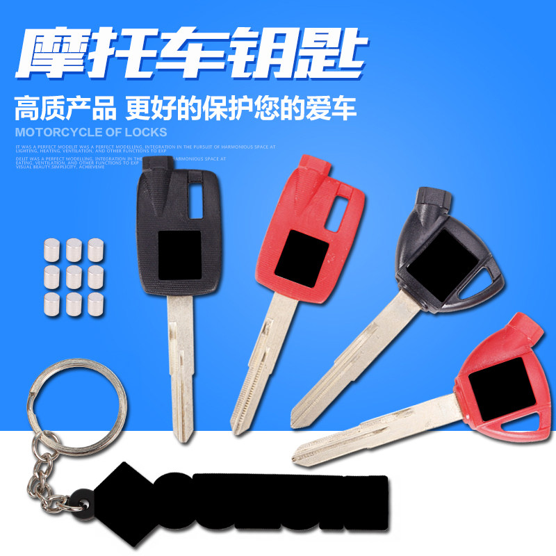 Suitable for SUZUKI Suzuki Tianlang 250 400 Tianlang 650 key embryo handle with magnet motorcycle key