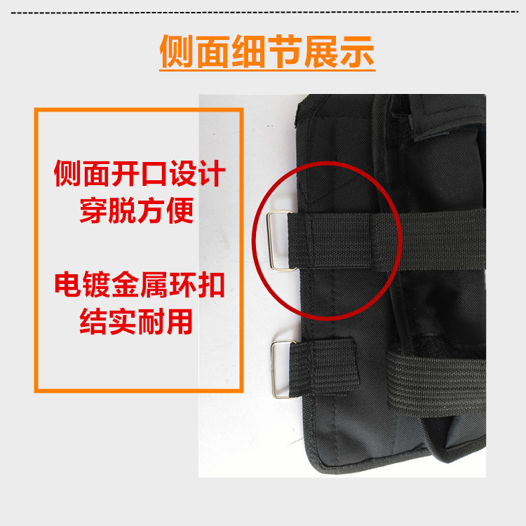 Weight-Bearing Vest, Adjustable Sand Vest, Running Vest for Men and Women, Sandbag Training Fitness Equipment (Excluding Weights)