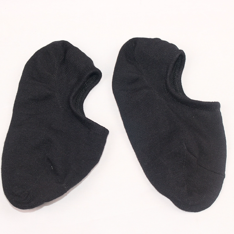 Kang Li sợi tre nam vớ silicone chống cung cấp vớ mỏng phần thoáng khí vớ thể thao thấp giúp vô hình