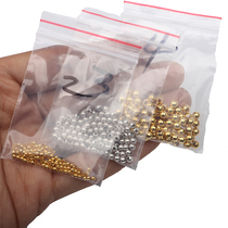 Luia Rotating Bright Sheet Blocking Beads Fishing Metal Bronze Beads Microthings Melon Seeds Bright Sheet Fishing Group Stalls Beads DIY Retrofitting Accessories