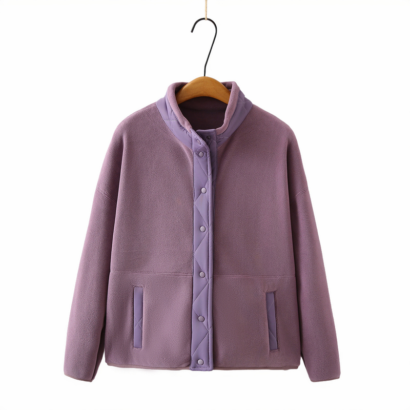 Mother's Clothing Spring and Autumn Style Fashionable Fleece Jacket Middle-Aged and Elderly Women's Clothing Age-Reducing Autumn Fleece Sweatshirt Cardigan Top Mother's Clothing Spring and Autumn Style Fashionable Fleece Jacket Middle-Aged and Elderly Women's Clothing Age-Reducing Autumn Fleece Sweatshirt Cardigan Top