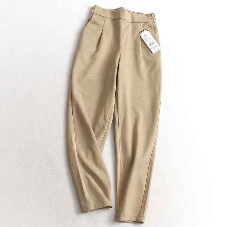 B311 Inron neutral wind pure color minimalist with new 2020 conspicuic slim fit smoke pipe pants women style casual pants long pants