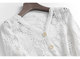X429 lace hollow knitted cardigan ຂອງແມ່ຍິງ summer ໃຫມ່ suspender skirt ມີ blouse ປ້ອງກັນແສງແດດ, ເສື້ອປັບອາກາດ, jacket ຂະຫນາດນ້ອຍ