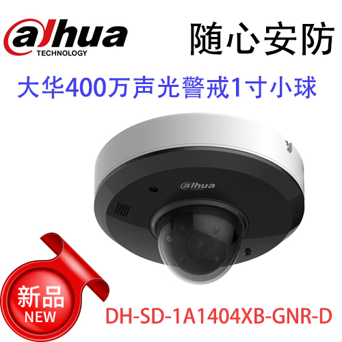 Dahua 4 Million AI Acousto-optic alert Cloud Billiards machine IP Camera DH-SD-1A1404XB-GNR-D