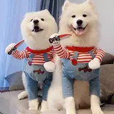 Забавная одежда для домашних собак, трансформационный костюм с ножом на Хэллоуин, бордер-колли, золотистый ретривер, большой щенок лабрадора