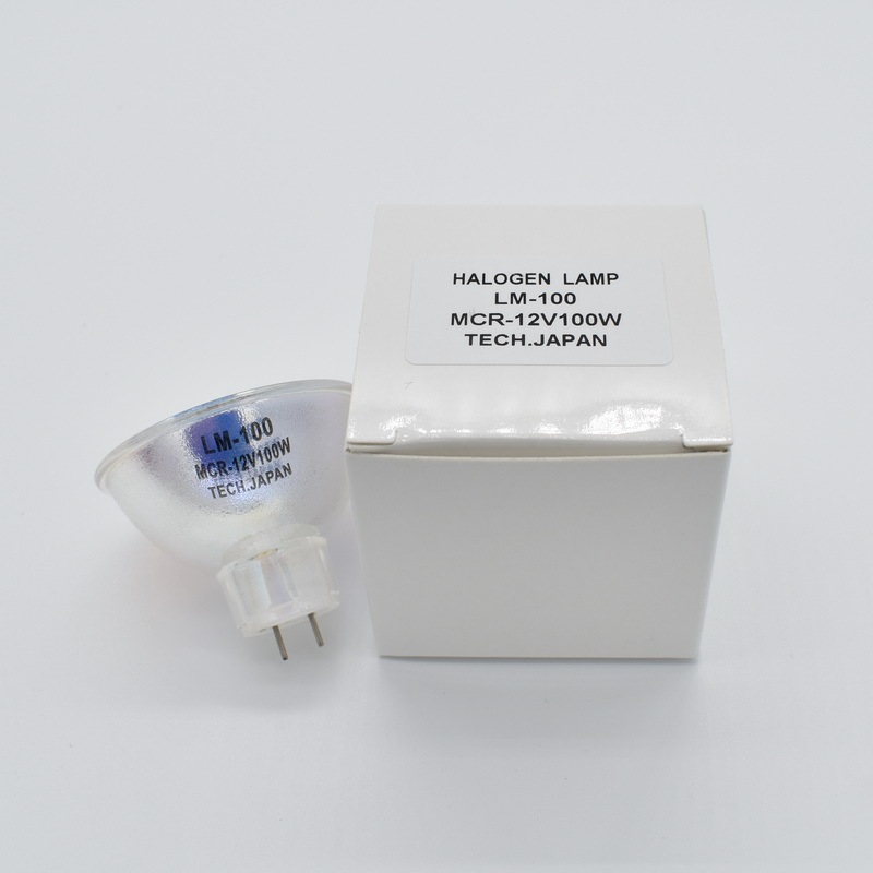 12V100W Halogen Cup Lamp, Japanese Moritex Ultraviolet Uv Fiber Cold Light Source Bulb Mcr Lm-100 12V100W Halogen Cup Lamp, Japanese Moritex Ultraviolet Uv Fiber Cold Light Source Bulb Mcr Lm-100