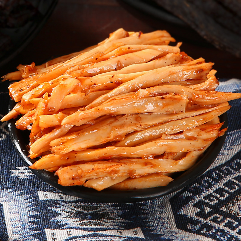 Bag Day Chalice Board Fascia 250g Vacuum Special Produce Small Packaging Zero Food Savory Spicy Cut Strips Inner Mongolia Bag Day Cha Self-mix