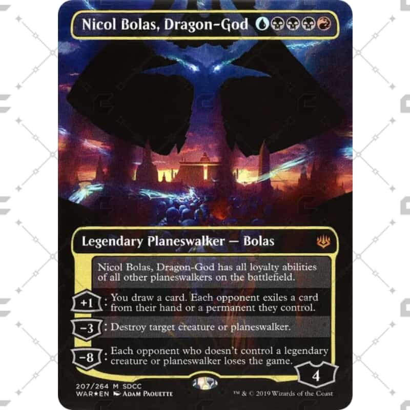 【Coptus】 Magic: the Gathering Nicol Bolas, Dragon-God