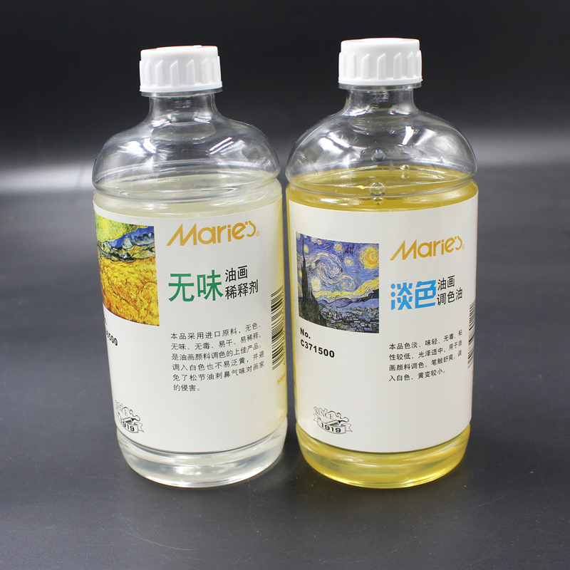 Mali card 500ml colorless and odorless oil painting Paint Thinner Paint Oil Wash Pines