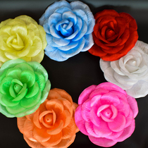 Simulation rose silk flower Stage supplies flower Wedding flannel rose window wedding background decoration flower props flower