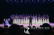 Choir performance clothing womens dress student dress piano accompaniment clothing white Beijing physical store rental rental