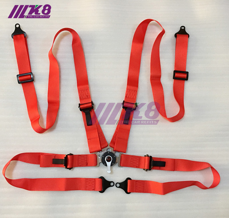 Seat belt 2-inch 4-point universal quick-release car modified car seat belt