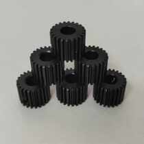 Motor motor 0 5-mode 22-tooth metal gear can be equipped with rack and use cylindrical micro-gear small module machine