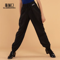 Glorias Latin dance suit the new mens children Harun loose version Latin practice training long pants for long pants practice