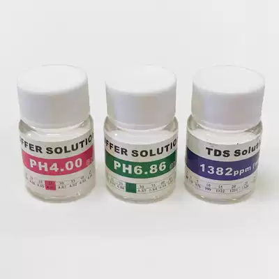 PH calibration solution TDS standard solution 6 86 buffer solution 4 0 calibration solution 1382 calibration solution