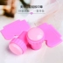 Rung siêu lửa Nail Seal Cạp màu hồng Silicone In ấn Con dấu sơn dầu Công cụ đóng dấu đặc biệt - Công cụ Nail