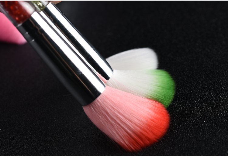 Nhập khẩu bàn chải bụi bàn chải móng tay bàn chải pha lê armor tan keo công cụ làm móng tay blush bàn chải bụi cọ bàn chải bộ làm nail tại nhà