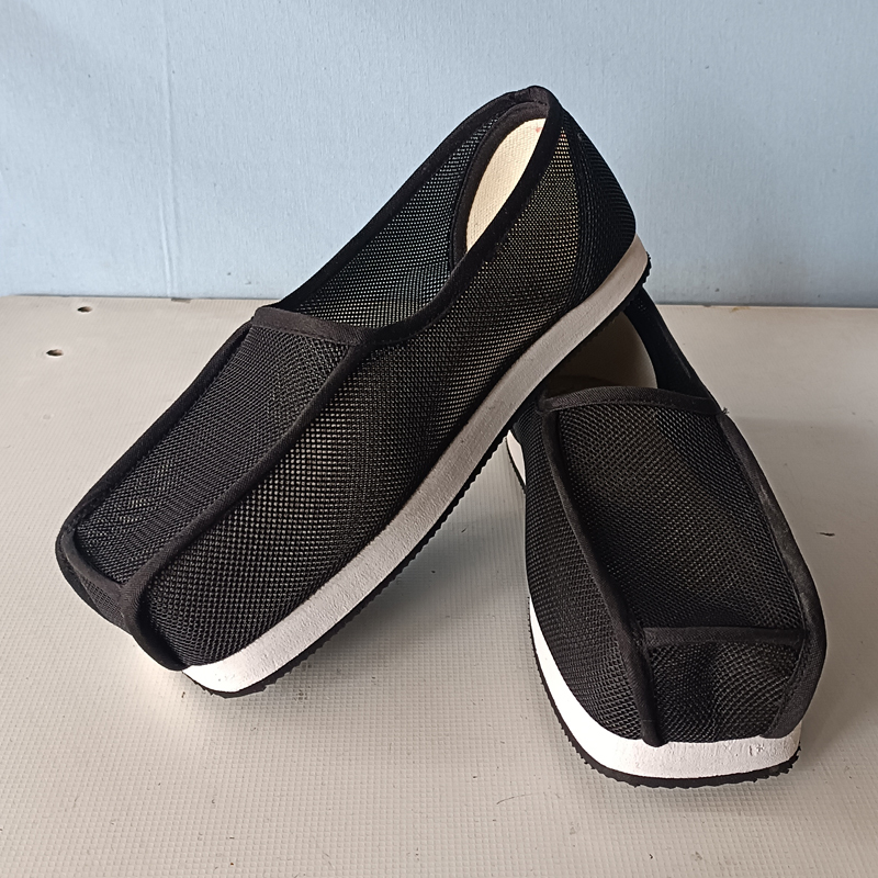 Summer Mesh Unisex Ming and Song Style Shoes, Breathable Mesh Square-Toe Traditional Shoes, Square-Toe Shoes, Traditional Style