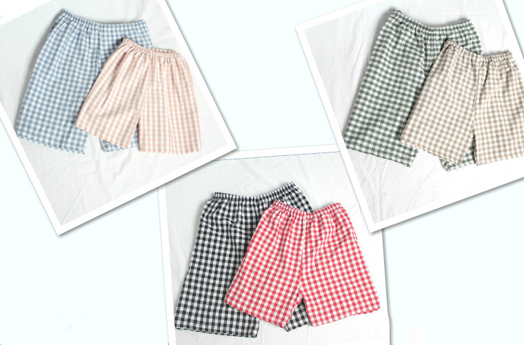 Mùa hè nam và nữ nhà quần short cotton năm quần mỏng Nhật Bản mỏng cặp vợ chồng quần ngủ kích thước lớn có thể mặc bên ngoài quần - Quần tây quần nữ