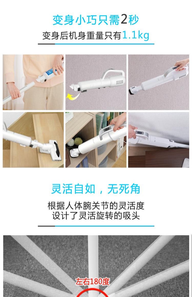 Máy hút bụi cầm tay siêu nhẹ có dây công suất cao Alice Máy hút bụi thảm lớn Alice - Máy hút bụi máy hút bụi công nghiệp công suất lớn