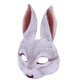 Halloween resurrection mardigras party masquerade half face mask rabbit animal mask performance performance