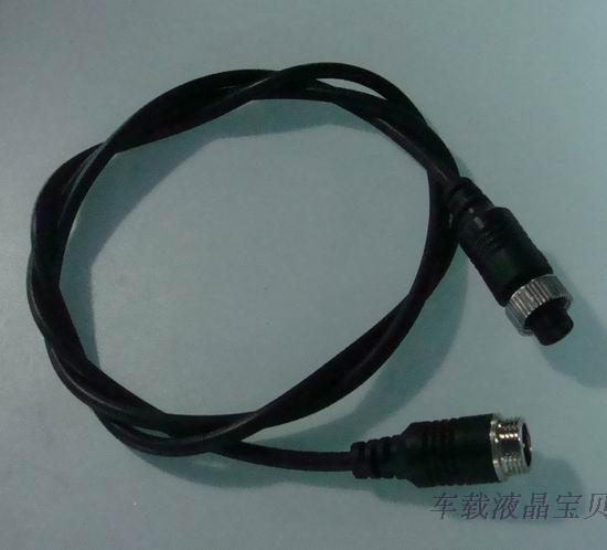 3 m AIR HEAD LINE M12 FOUR-WIRE FILM TRANSFER LINE CAMERA DISPLAY CONVERSION LINE MALE-Notre Dame
