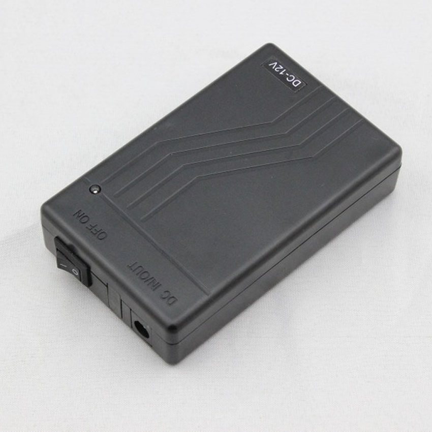 4800mAh lithium-ion battery 12V spare rechargeable battery mobile with switch portable power supply with charger DC cable