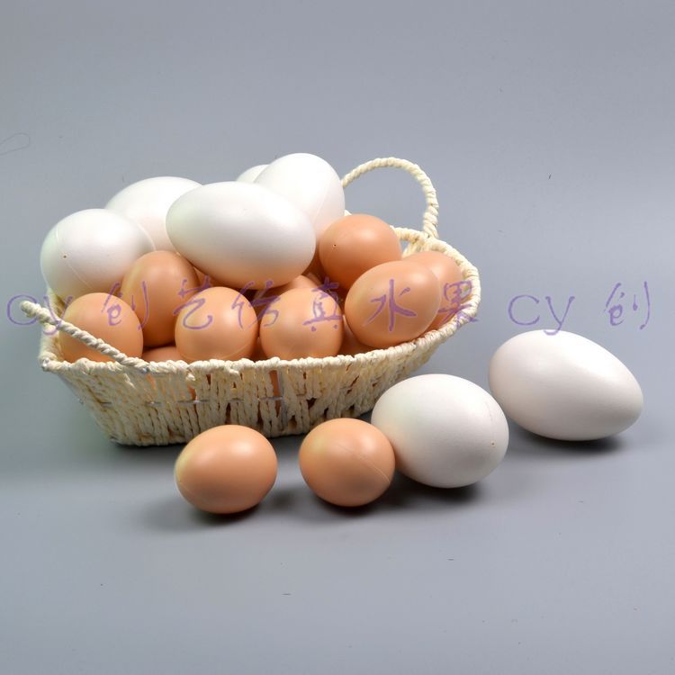Early education Write raw plastic emulation Eggs Duck Egg Children Dress Home Wine Toy Kindergarten Painting Area Teaching Aids