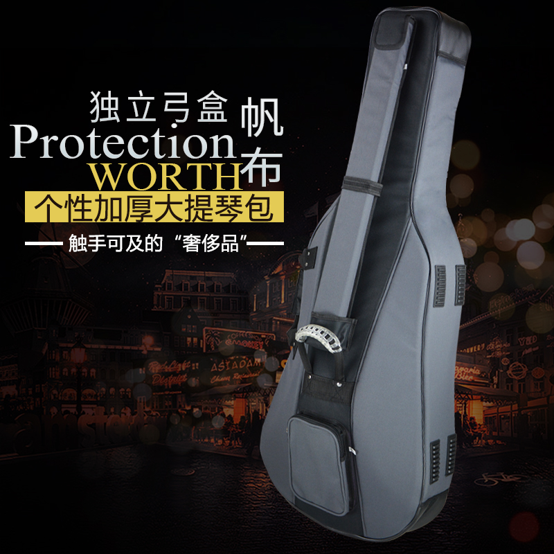 輸出チェロバッグ厚手防水超軽量バックパック子供用ピアノバッグチェロバッグバッグ工場直販