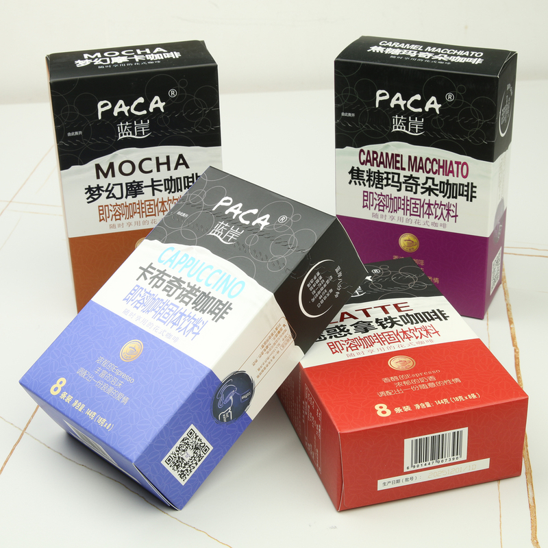 Blue Shore Cappuccino Enchanting Latte Dreamy Mocha Caramel Macchiato 4 Boxes of Flavored Instant Coffee Powder Stick Packs Blue Shore Cappuccino Enchanting Latte Dreamy Mocha Caramel Macchiato 4 Boxes of Flavored Instant Coffee Powder Stick Packs