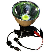 12V strong light long-range ultra-bright 5000 fish head light External battery light large spot astigmatism P70 lamp head