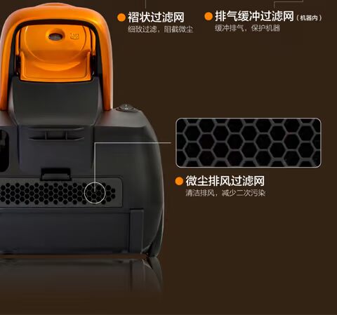 Máy hút bụi nhà Panasonic Máy hút bụi im lặng hút bụi lớn ngang máy hút bụi WLD51 - Máy hút bụi 