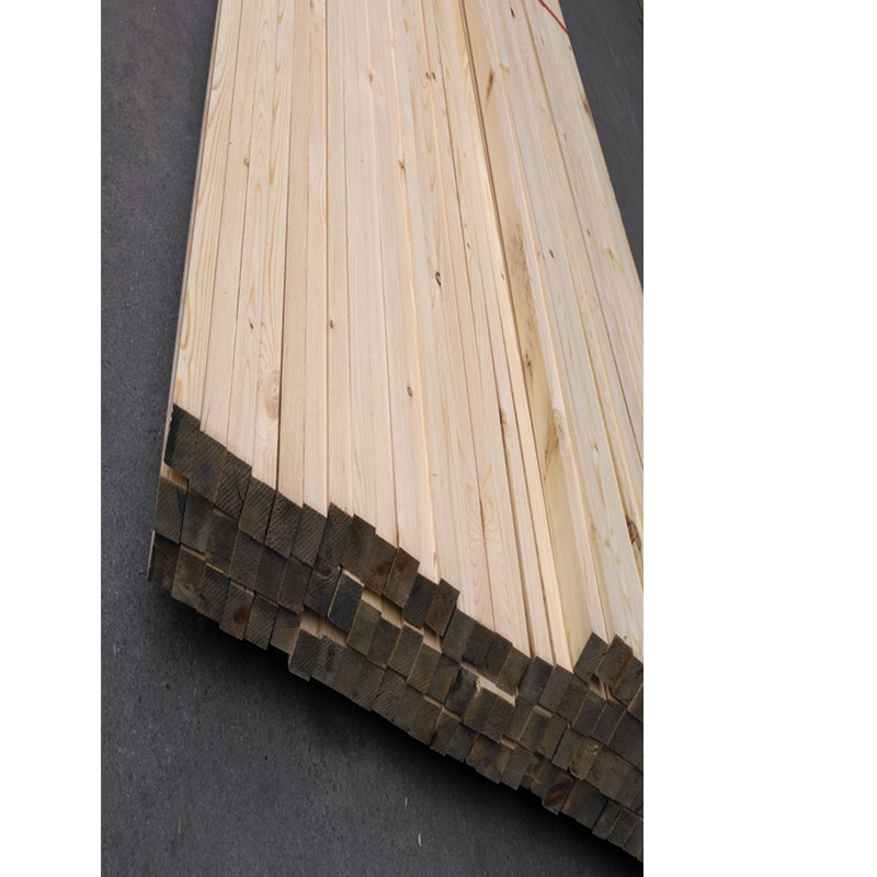 Zhangzione Pine 2x3 5x4 Mi Wood Square Suspended Ceiling Wood Strip Partition Squared Wood Frame Wood Frame Wood Frame Pine Wood Square Wood Furnishing