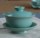 Чайный сервиз Zhenzhen Ru Kiln Ru Фарфоровый чайный сервиз Кунг-фу с крышкой, набор чашек, чайник, чайную чашку можно поднимать открытым куском, бытовой дорожный набор mini 2